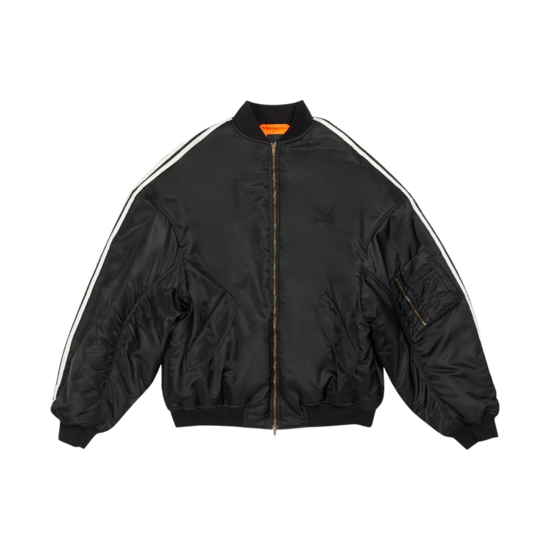 725335TNO271000 Balenciaga x Adidas Bomber Jacket Black