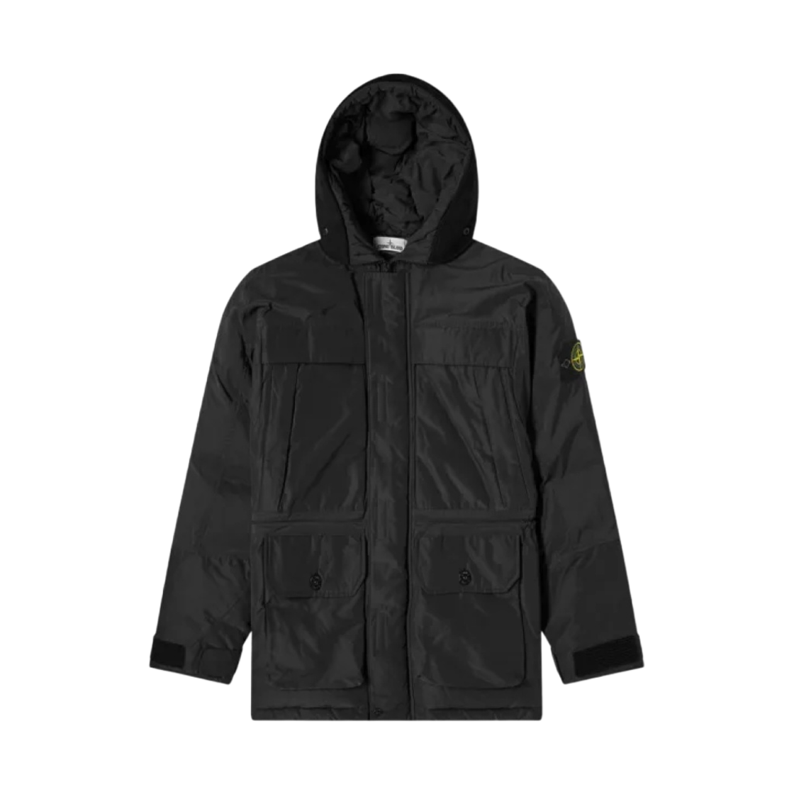 스톤 아일랜드 40626 마이크로 랩스 다운 파카 블랙 - 20FW(Stone Island 40626 Micro Reps Down Parka Black - 20FW) - 1