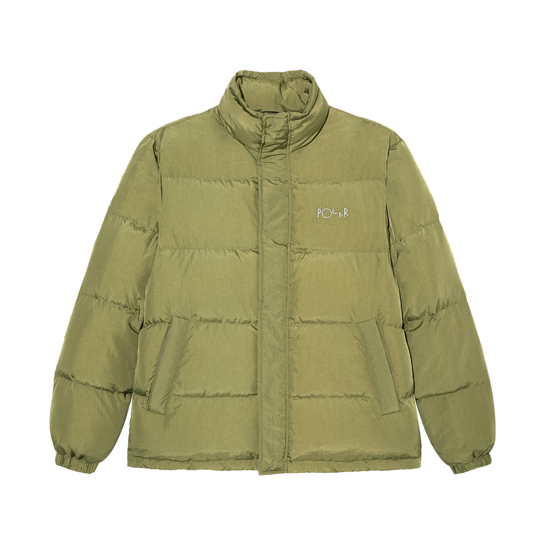 P000BIMP Polar Skate Co. Basic Puffer Army Green