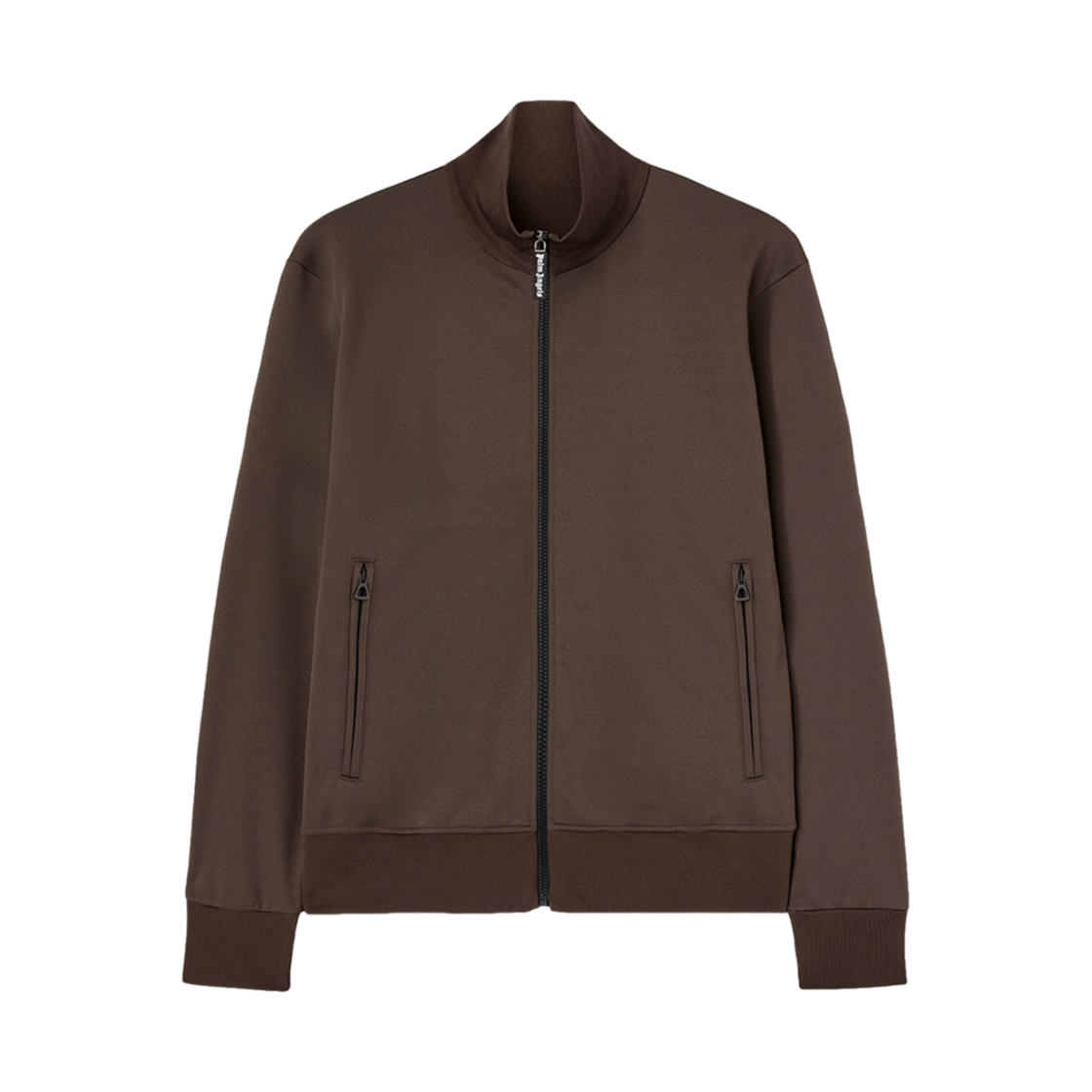 팜엔젤스 백 커브드 로고 트랙 재킷 빈티지 블랙(PALM ANGELS Back Curved Logo Track Jacket Vintage Black)