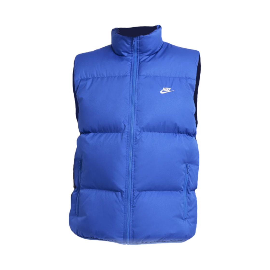 나이키 NSW 클럽 프리마로프트 워터 리펠런트 퍼퍼 베스트 게임 로얄 - 아시아(Nike NSW Club Primaloft Water-Repellent Puffer Vest Game Royal - Asia)