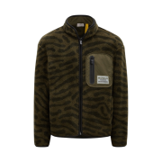 Moncler x Salehe Bembury Teddy Zip-Up Sweatshirt Dark Green