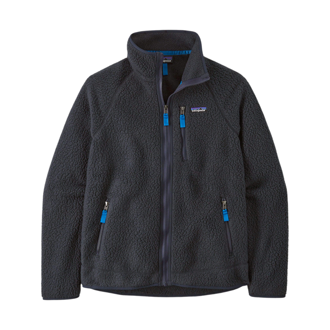 22801 Patagonia Retro Pile Fleece Jacket Pitch Blue Endless Blue