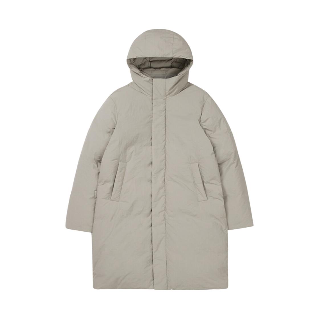 스노우 피크 시티 캠퍼 롱 다운 자켓 베이지 그레이(Snow Peak City Camper Long Down Jacket Beige Gray)
