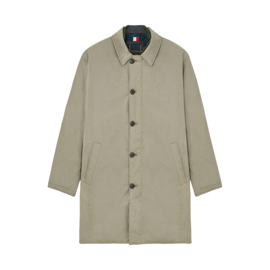 T12E7QOT746ML1AEG Tommy Jeans 2-in-1 Goose Down Parka Beige