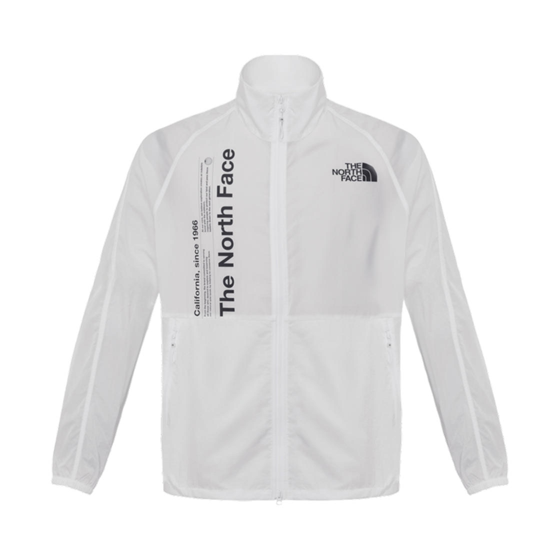 NJ3LR03J The North Face Dome Logo Jacket White - 25SS