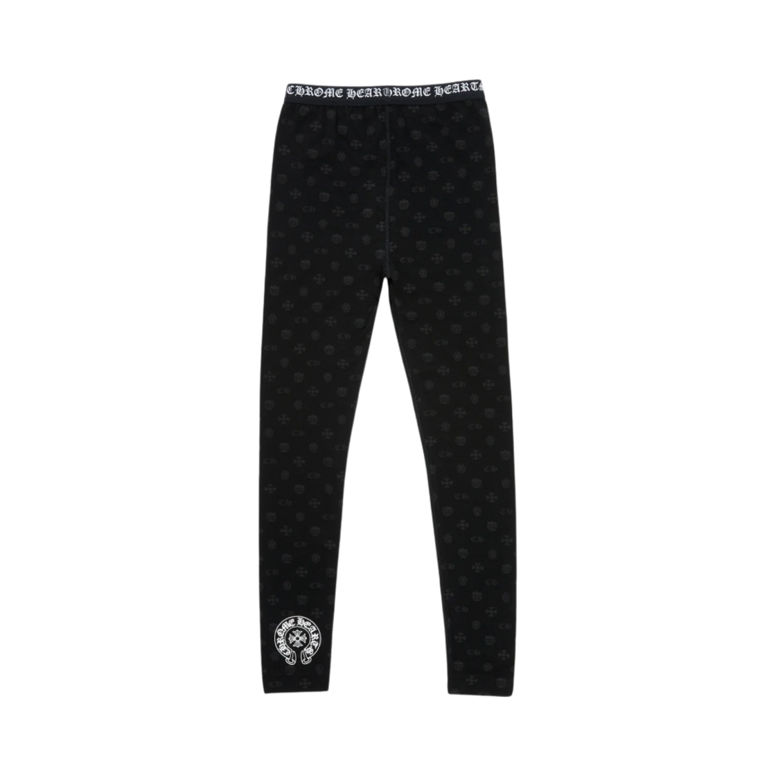 크롬하츠 멀티 로고 레깅스 블랙(Chrome Hearts Multi Logo Leggings Black) - 2