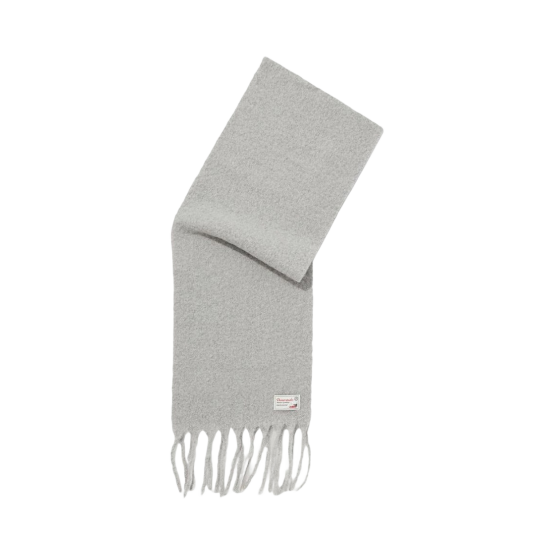 던스트 프린지드 울 머플러 멜란지 그레이(Dunst Fringed Wool Muffler Melange Grey) - 2
