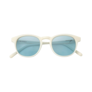 Hakusan Megane x T.O.P Model Ivory Blue Lens