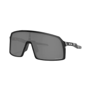 Oakley Sutro Polished Black Frame Prizm Black Lenses Low Bridge Fit