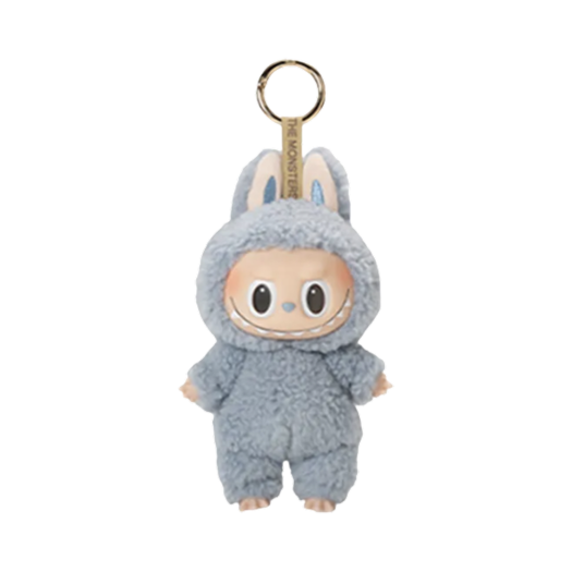 - Pop Mart Labubu The Monsters Labubu Tasty Macarons Series Sea Salt Coconut Keyring