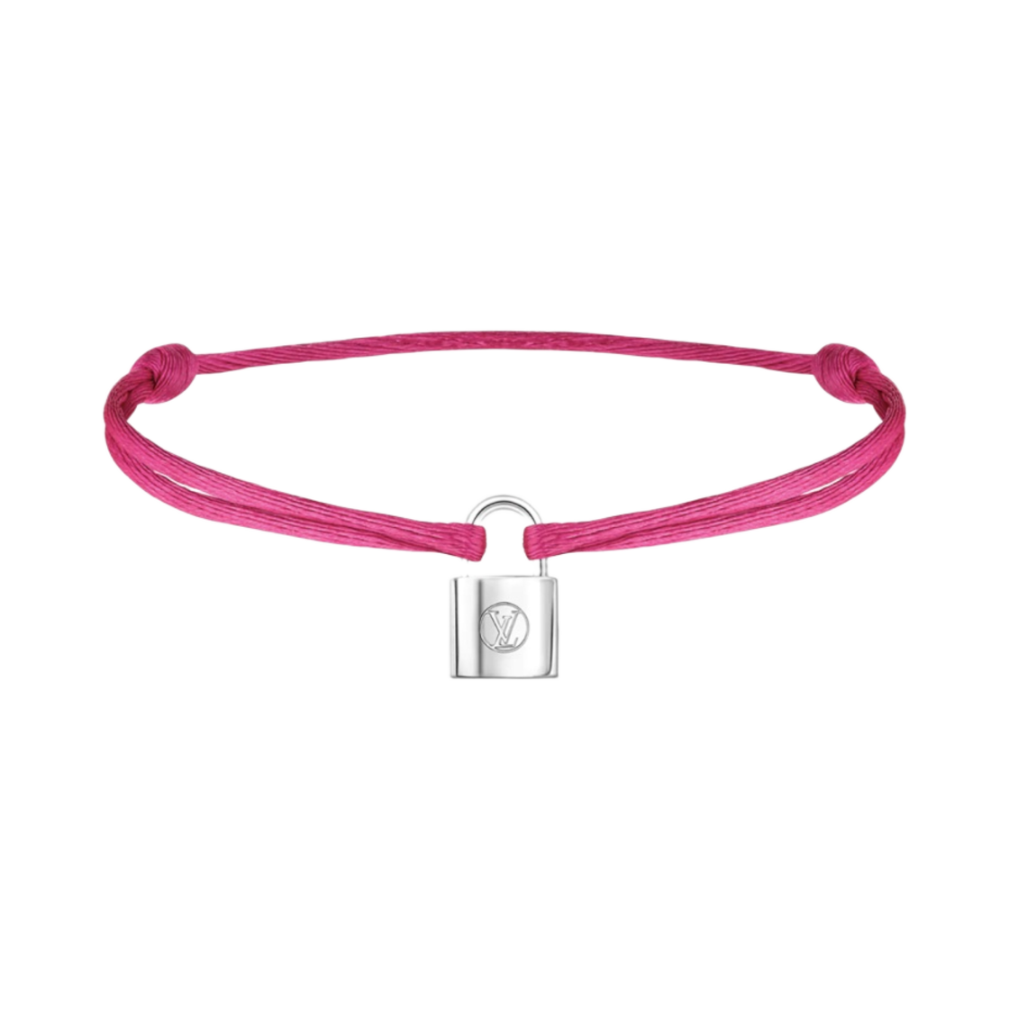 루이비통 실버 락킷 컬러 브레이슬릿 스털링 실버 프리지아 핑크(Louis Vuitton Silver Lockit Color Bracelet Sterling Silver Freesia Pink) - 1