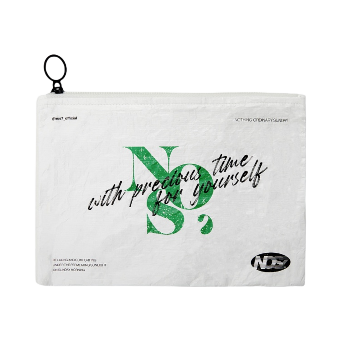 NOS7 타이벡 파우치 화이트(NOS7 Tyvek Pouch White)