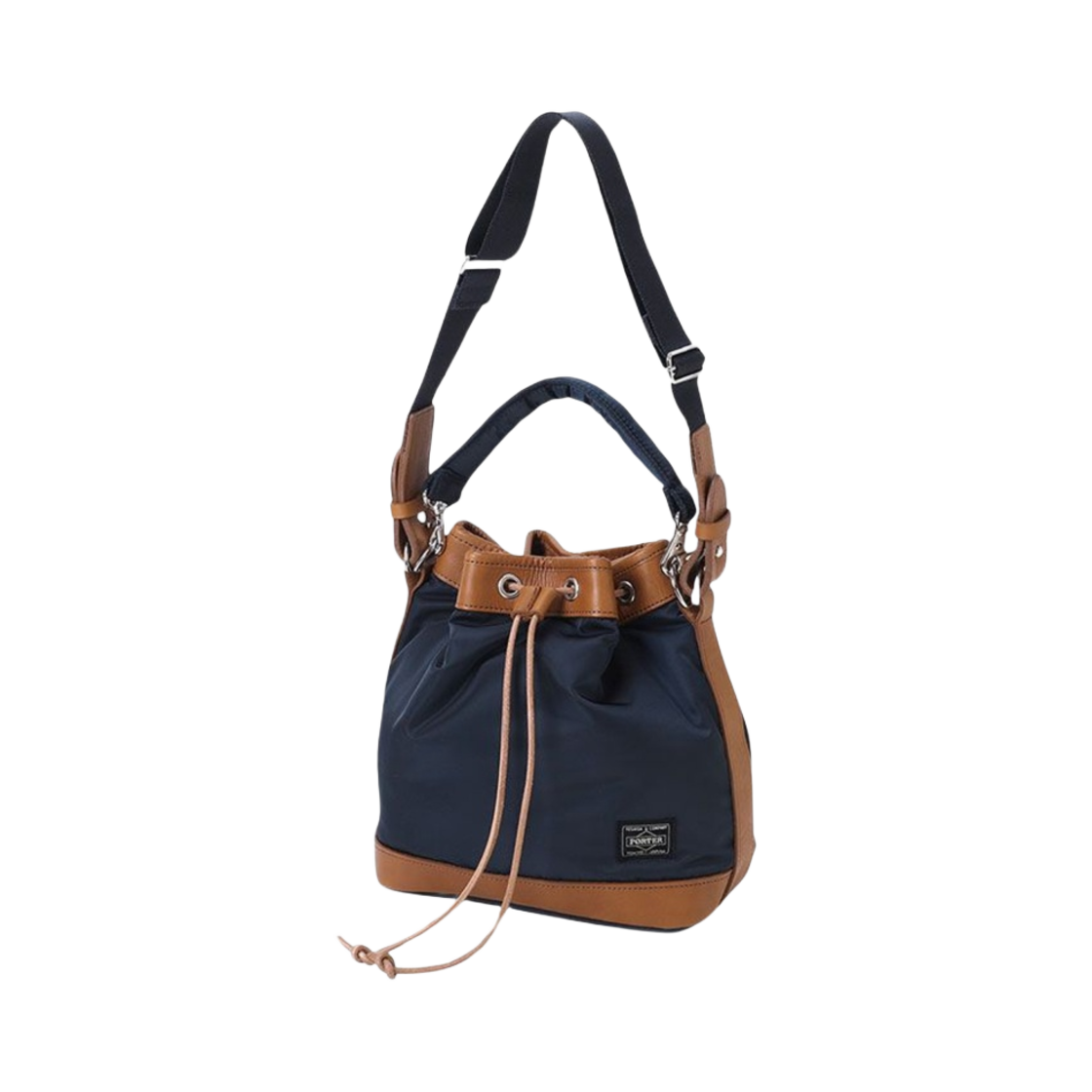 381-04800 Porter Drawstring Bag S Navy