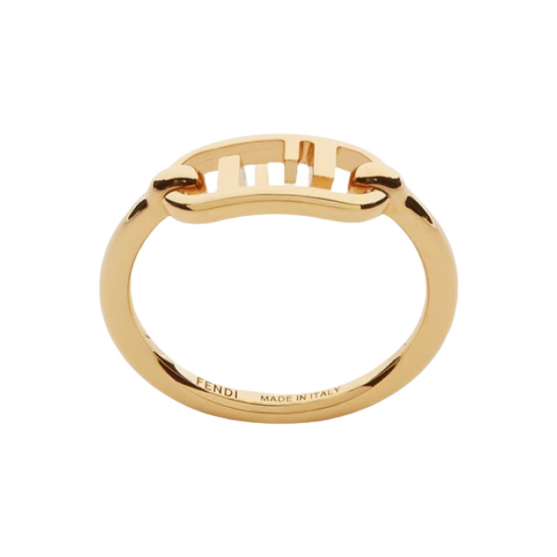 (W) 펜디 오 락 링 골드((W) Fendi O Rock Ring Gold) - 1