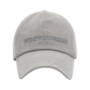 Wooyoungmi Embroidered Ball Cap Gray - 23FW