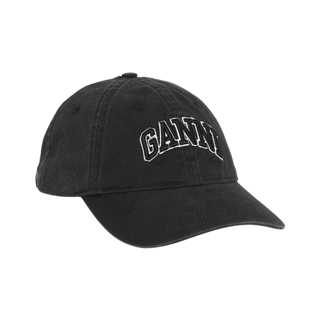 가니 캔버스 캡 블랙(Ganni Canvas Cap Black)