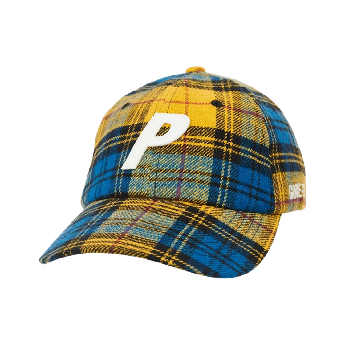 팔라스 고어텍스 플레이드 P 6-패널 캡 옐로우 체크 - 22FW(Palace Gore-Tex Plaid P 6-Panel Yellow Check - 22FW) - 1