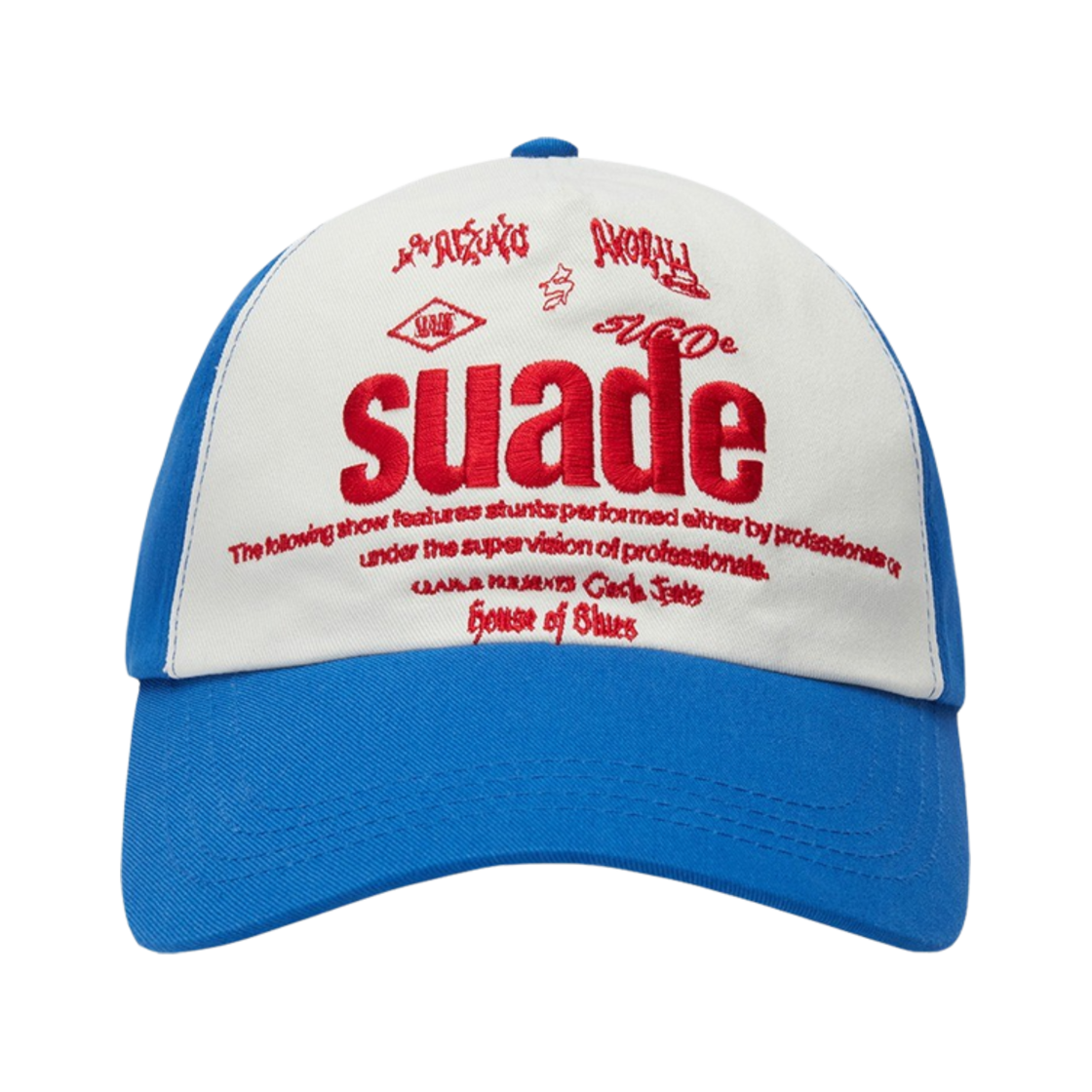 스웨이드 믹스드 로고 볼캡 아이보리(Suade Mixed Logo Ball Cap Ivory)