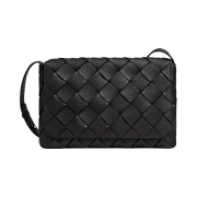 Bottega Veneta Diago Large Crossbody Bag Black