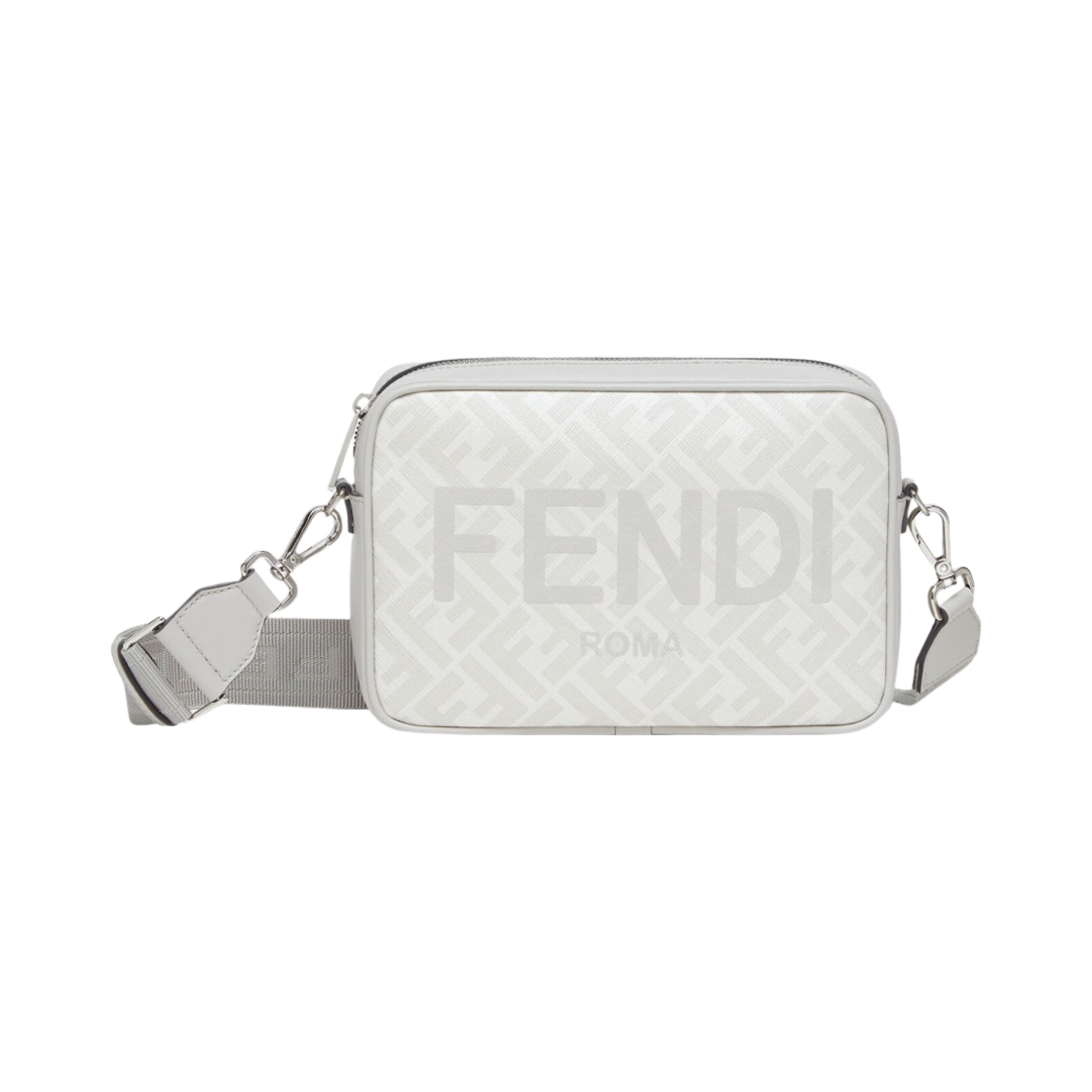 펜디 FF 패브릭 카메라 케이스백 화이트(Fendi FF Fabric Camera Case Bag White) - 1