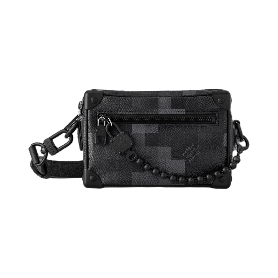 M14922 Louis Vuitton Mini Soft Trunk Black - 대표 이미지 #1