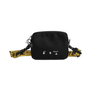 Off-White OW Logo Nylon Crossbody Bag Black