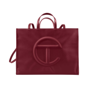 Telfar Large Shopping Bag Oxblood