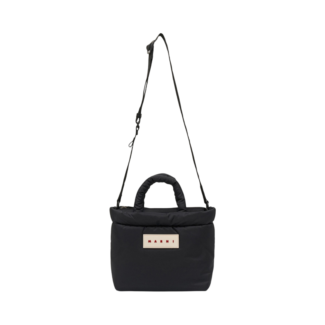 마르니 퍼프 미니 토트백 블랙(Marni Puff Mini Tote Bag Black) - 4
