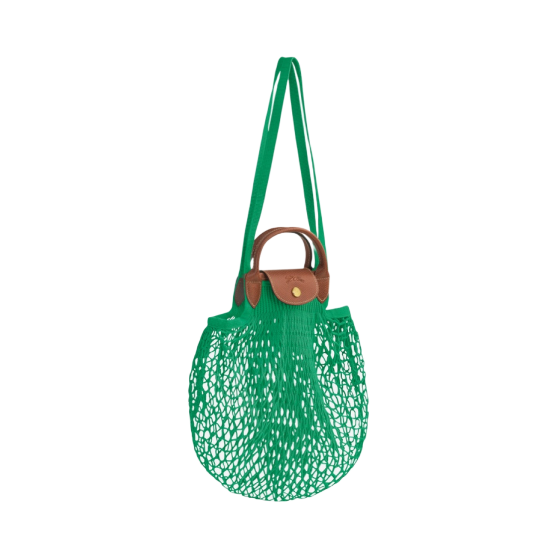 롱샴 르 플리아쥬 필렛 탑 핸들백 그린(Longchamp Le Pliage Filet Top Handle Bag Green) - 2