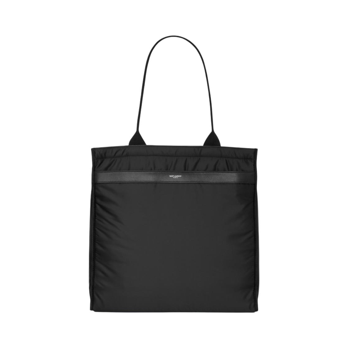 생로랑 시티 생로랑 토트백 에코닐 리제너레이티드 나일론 블랙(Saint Laurent City Saint Laurent Tote Bag in Econyl Regenerated Nylon Black) - 1