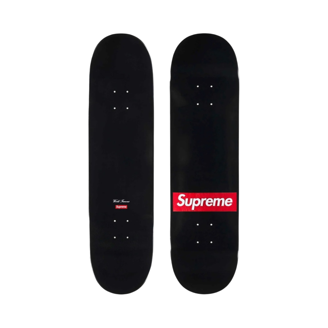 슈프림 라우티드 박스로고 스케이트보드 블랙 - 24SS(Supreme Routed Box Logo Skateboard Black - 24SS) - 1
