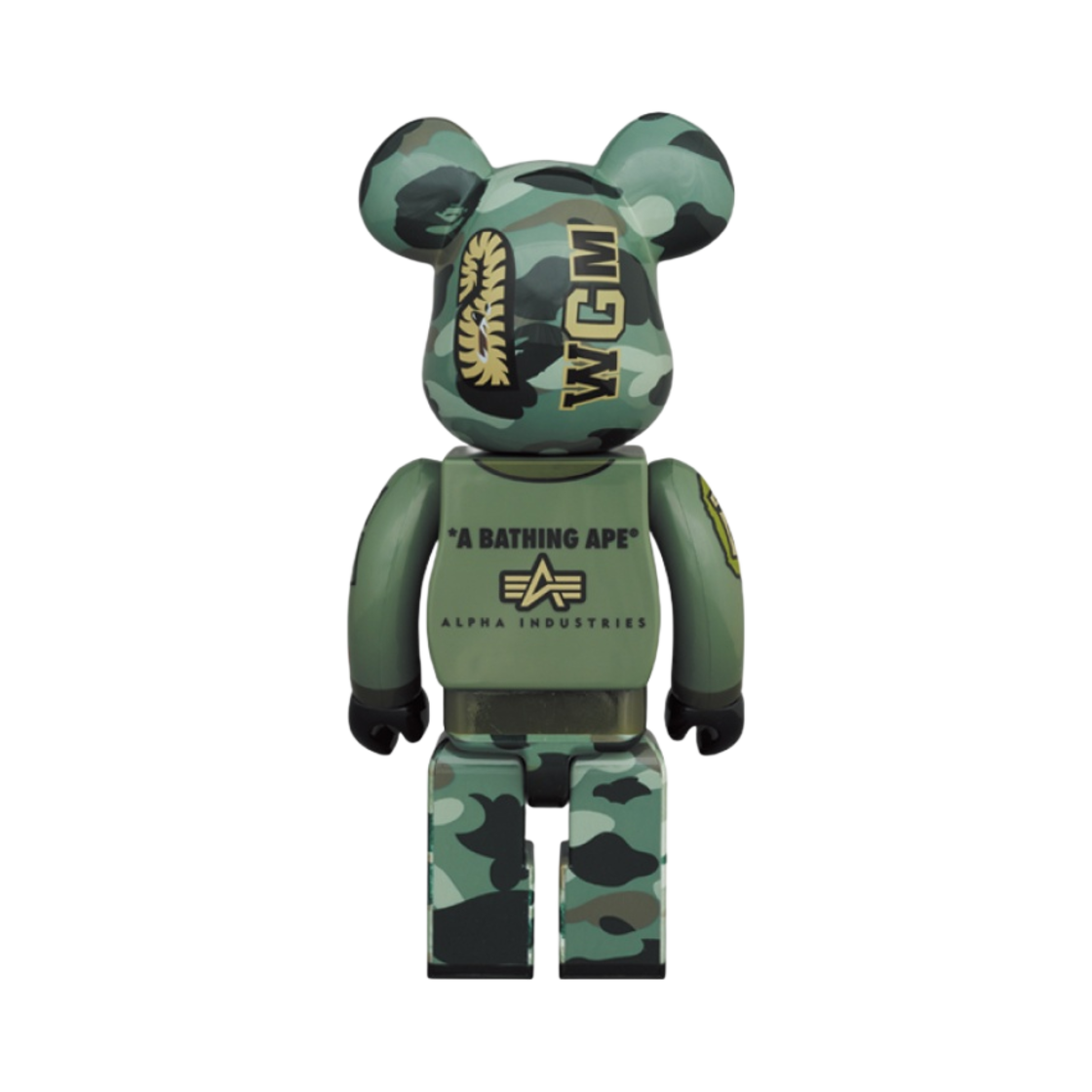 베어브릭 x 베이프 x 알파 인더스트리 100% & 400% 세트(Bearbrick x BAPE x Alpha Industries 100% & 400% Set) - 3