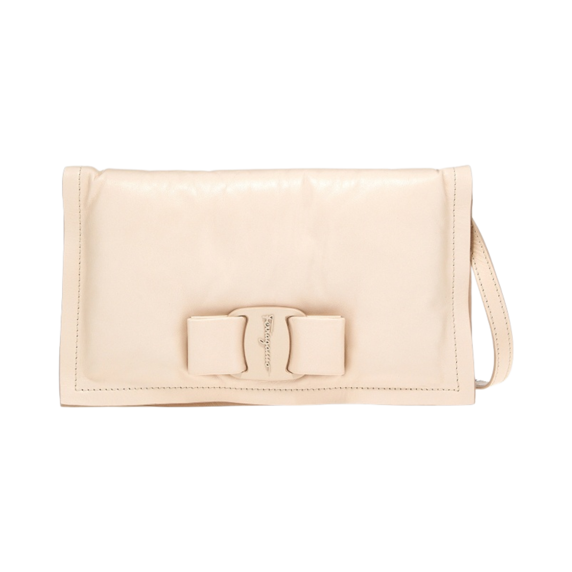 페라가모 비바 보우 미니백 본(Ferragamo Viva Bow Mini Bag Bone) - 1