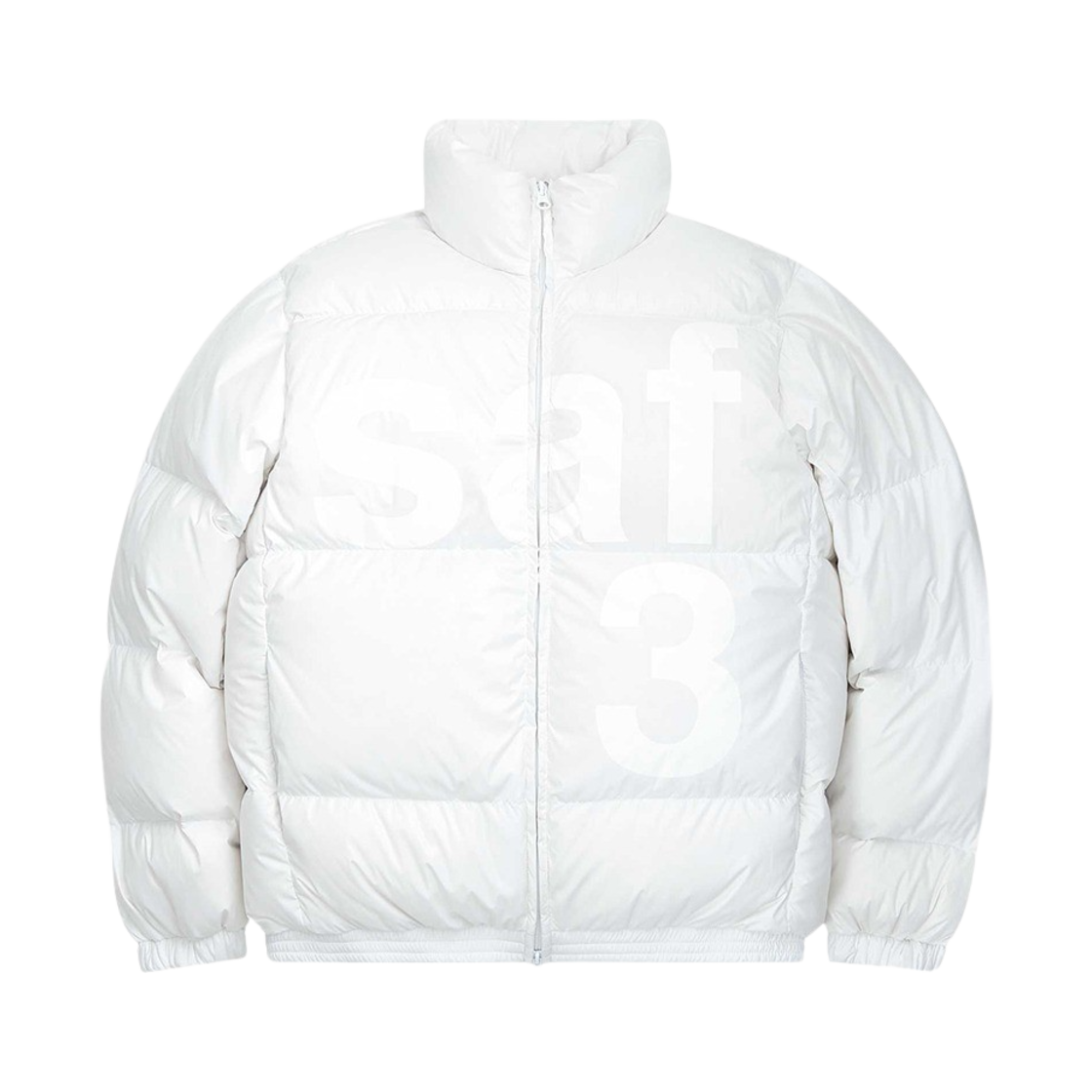 saf00173 Safarispot Basic Safari Down Jacket White