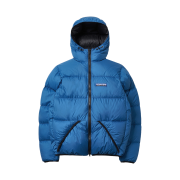 Feathered Friends Helios Hooded Down Jacket Alpine Blue
