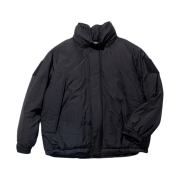 Freak's Store Short Monster Parka High Loft Primaloft Jacket Black