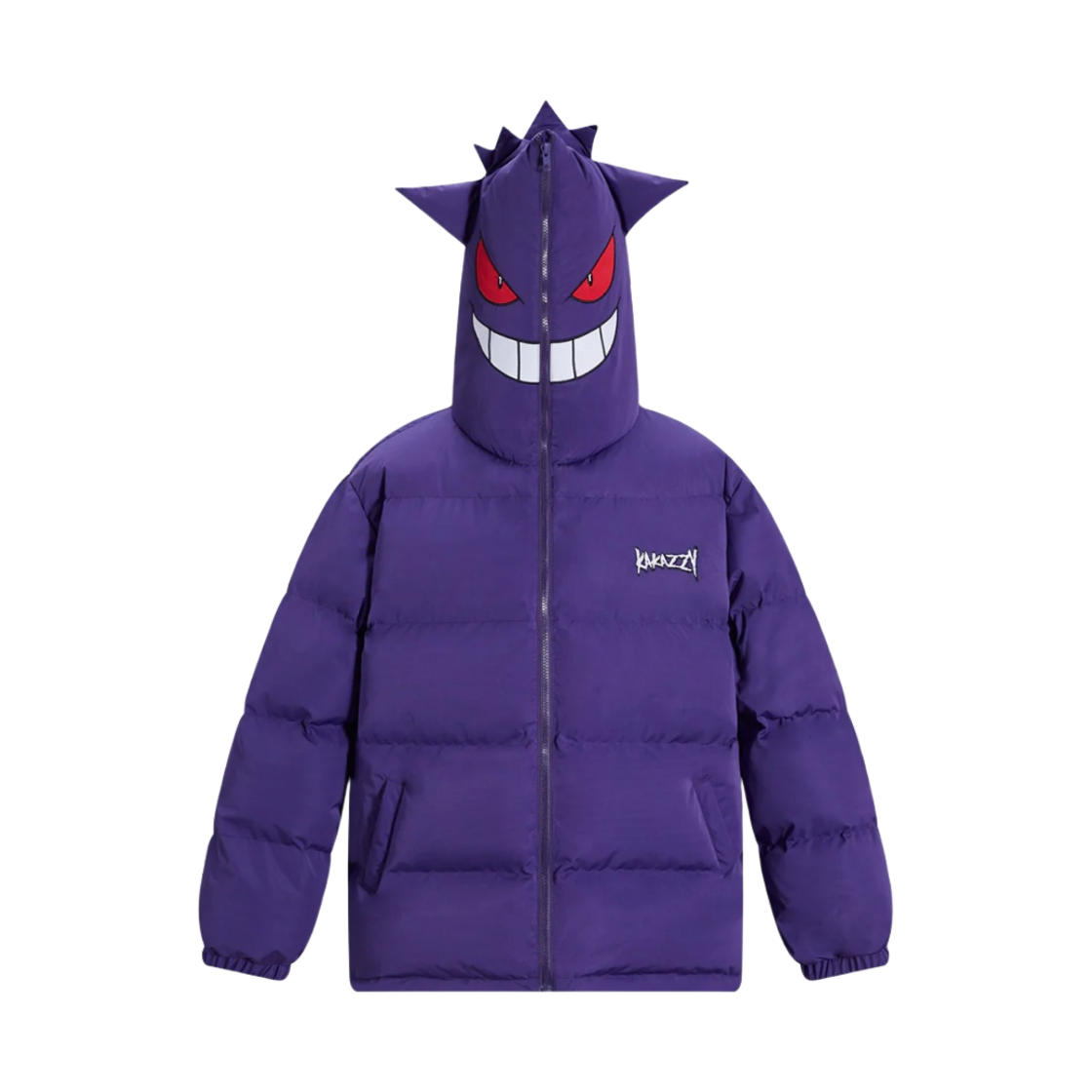 카카지 퍼퍼 자켓 포켓몬 팬텀 퍼플(Kakazzy Puffer Jacket Pokemon Phantom Purple)