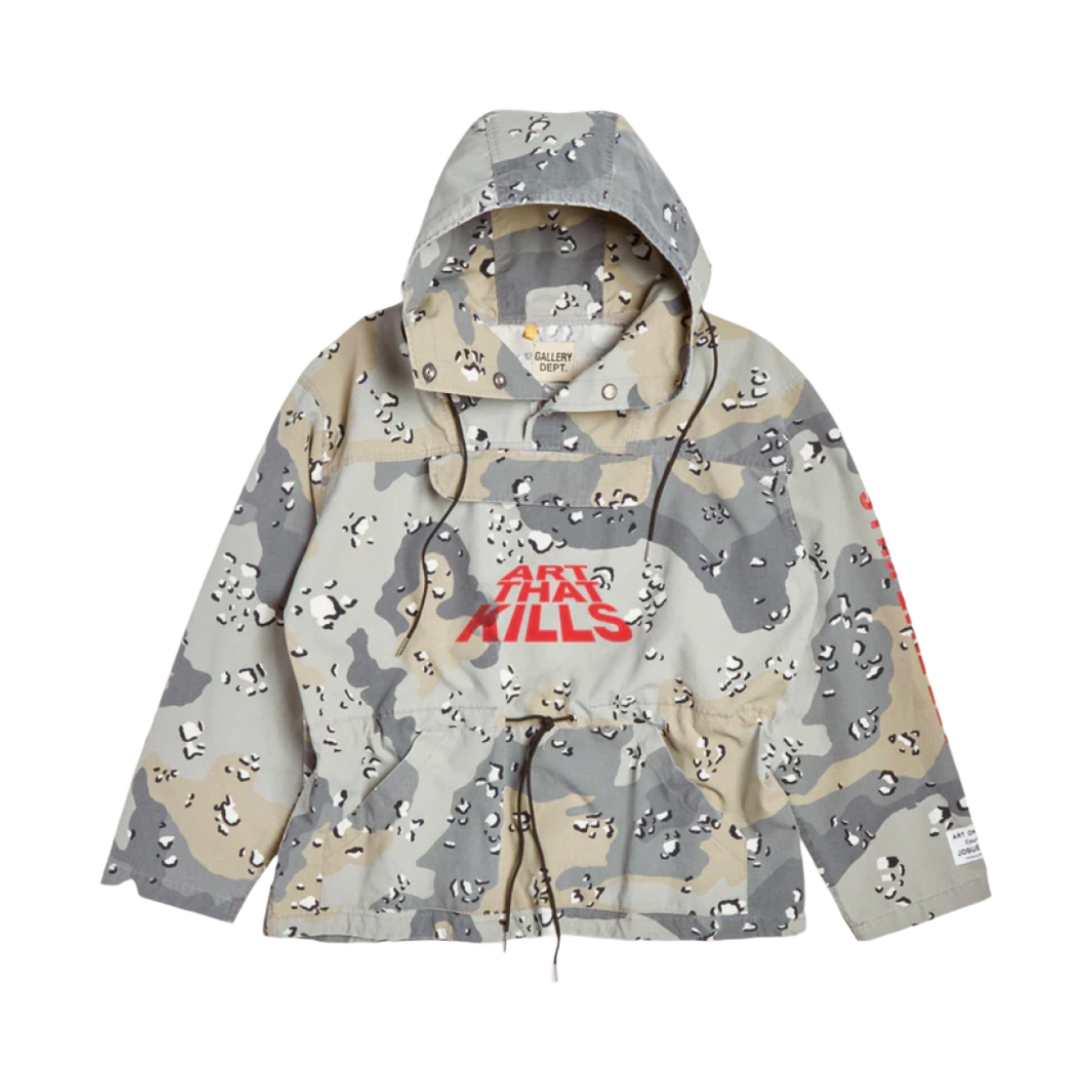 ATKA-6008 Gallery Dept. Atk Anorak Grey Storm Camo
