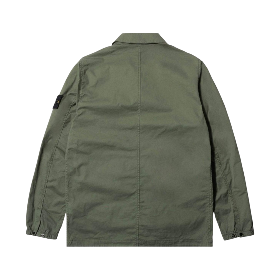 스톤 아일랜드 10610 스트레치 코튼 개버딘 오버셔츠 올리브 - 21FW(Stone Island 10610 Stretch Cotton Gabardine Overshirt Olive - 21FW) - 2