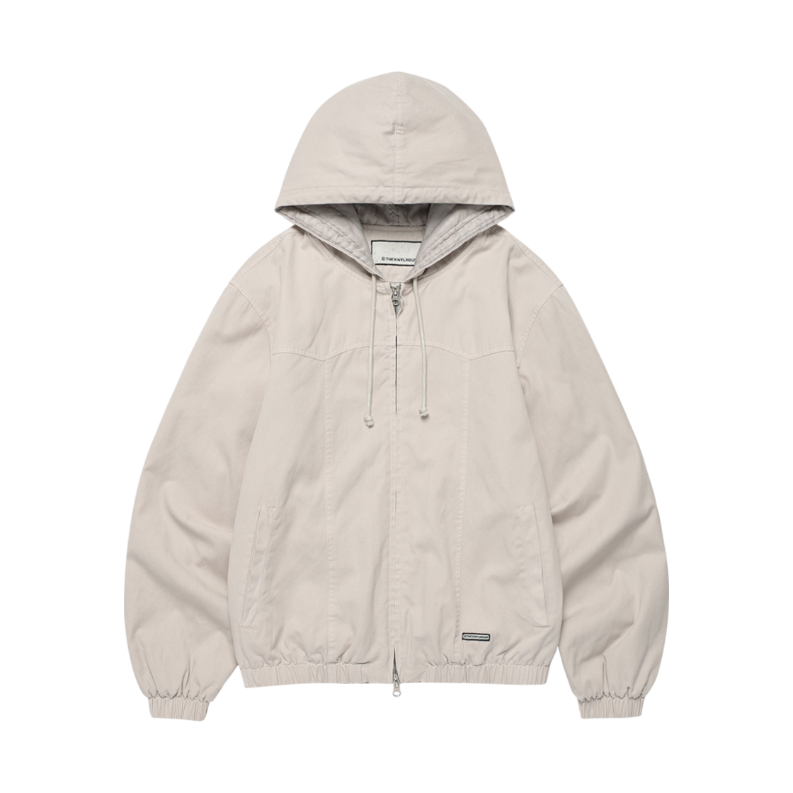 VH2EFUB910ASA Thevinylhouse Dyed Hooded Work Jacket Sand