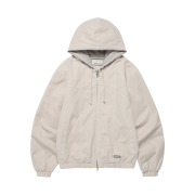 Thevinylhouse Dyed Hooded Work Jacket Sand