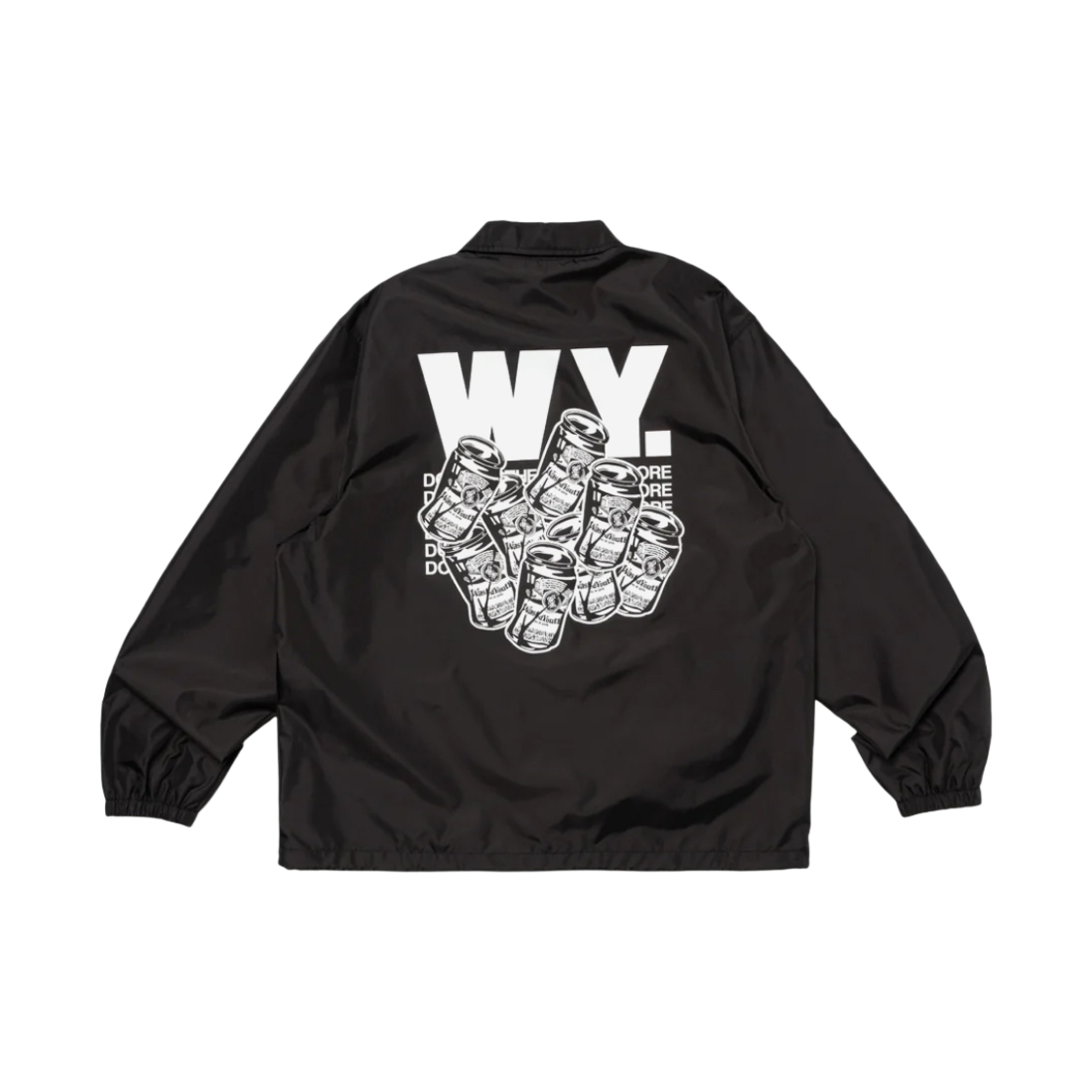 베르디 웨이스티드 유스 코치 자켓 블랙(Verdy Wasted Youth Coach Jacket Black)