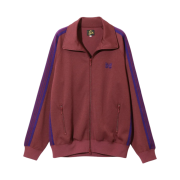 Needles Track Jacket Poly Smooth Wine