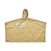 Safarispot Women 1/2 Basic Safari Rain Poncho Beige