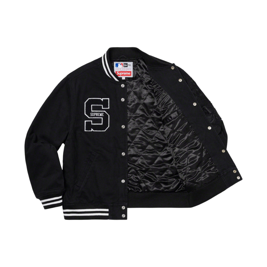 슈프림 뉴에라 MLB 바시티 자켓 블랙 - 20SS | Supreme | KREAM