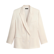 (W) Zara x Kate Moss Wrap Blazer Ivory