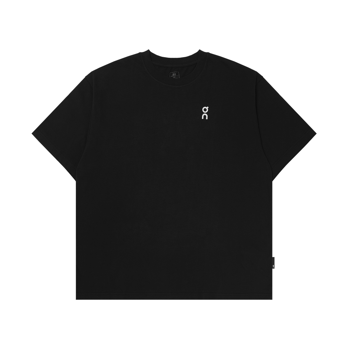 온 러닝 클럽 티셔츠 블랙(On Running Club T-Shirt Black)