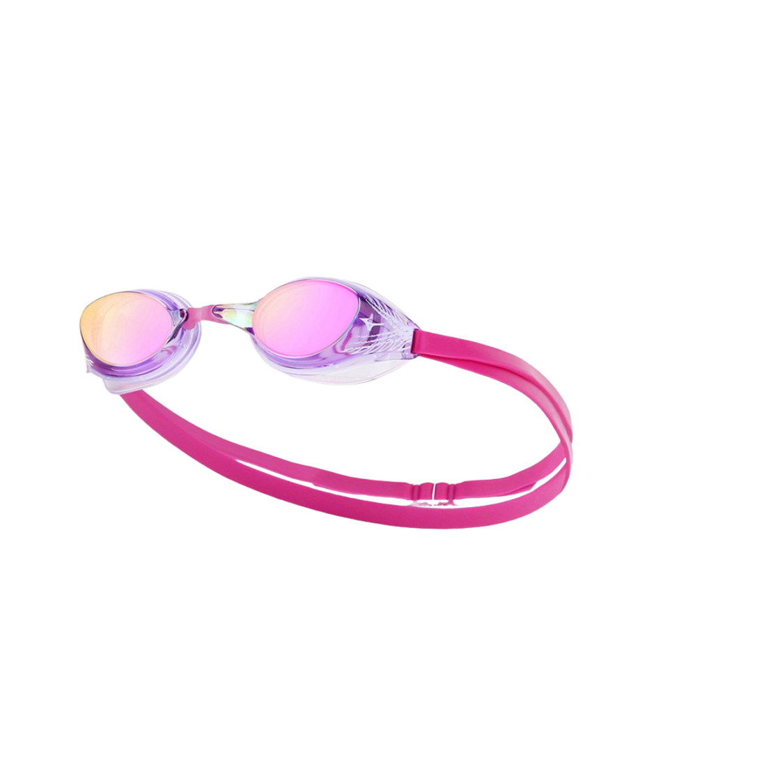 미즈노 엑셀아이 리미티드 미러 스윔 고글 퍼플 핑크(Mizuno Accel Eye Limited Mirrored Swim Goggles Purple Pink)