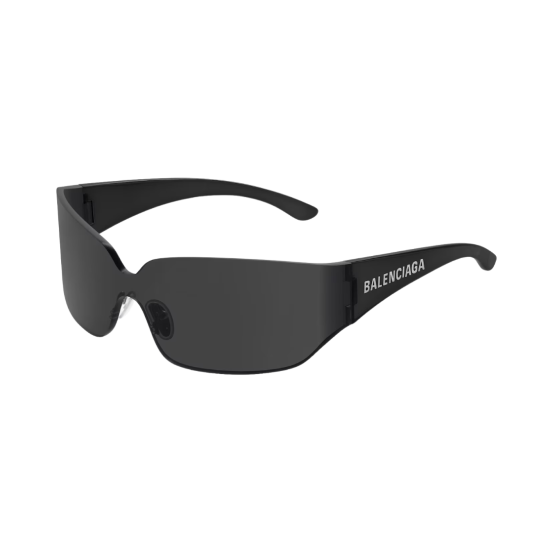 발렌시아가 모노 스퀘어 선글라스 블랙(Balenciaga Mono Square Sunglasses Black) - 3